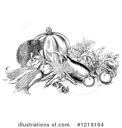 Royalty-Free (RF) Produce Clipart Illustration by AtStockIllustration - Stock Sample #1219164