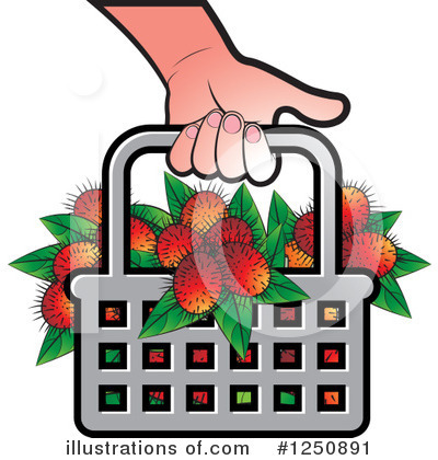 Basket Clipart #1250891 by Lal Perera