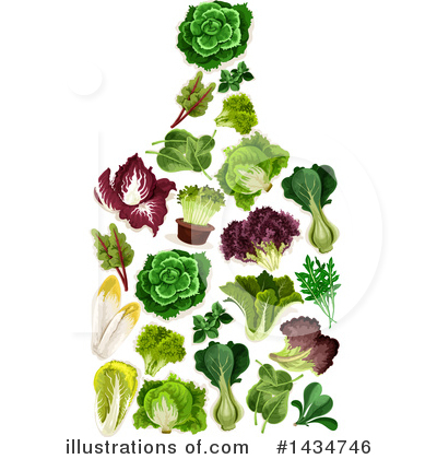 Cabbage Clipart #1434746 by Vector Tradition SM