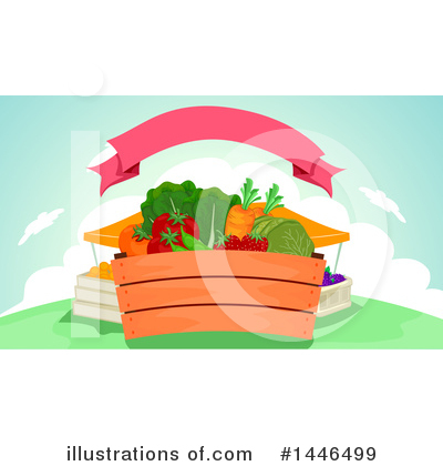 Lettuce Clipart #1446499 by BNP Design Studio