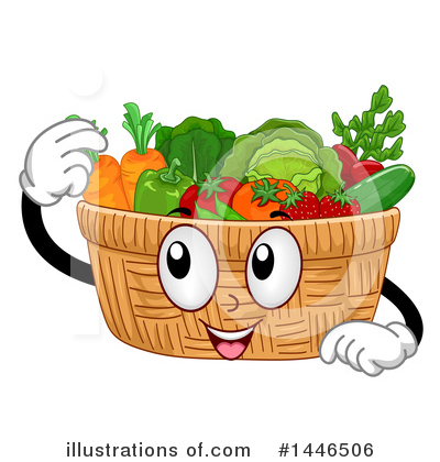 Lettuce Clipart #1446506 by BNP Design Studio