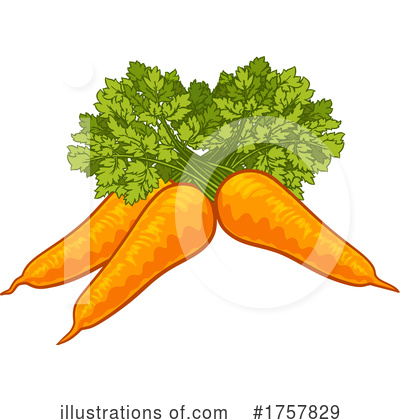 Carrots Clipart #1757829 by AtStockIllustration