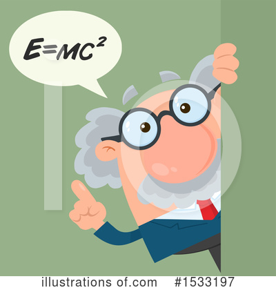 Royalty-Free (RF) Professor Clipart Illustration by Hit Toon - Stock Sample #1533197