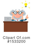 Professor Clipart #1533200 by Hit Toon