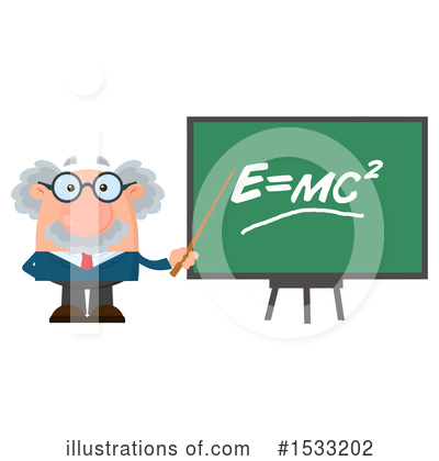 Royalty-Free (RF) Professor Clipart Illustration by Hit Toon - Stock Sample #1533202