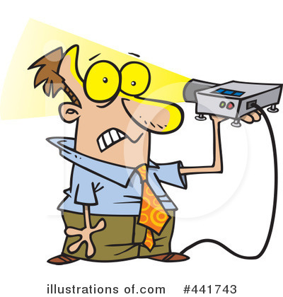 Projector Clipart #441743 by toonaday