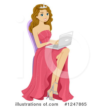 Royalty-Free (RF) Prom Clipart Illustration by BNP Design Studio - Stock Sample #1247865
