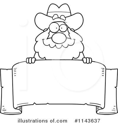 Royalty-Free (RF) Prospector Clipart Illustration by Cory Thoman - Stock Sample #1143637