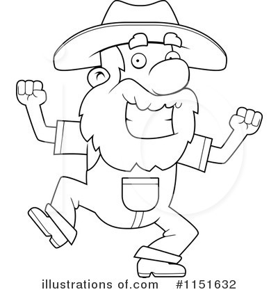 Royalty-Free (RF) Prospector Clipart Illustration by Cory Thoman - Stock Sample #1151632