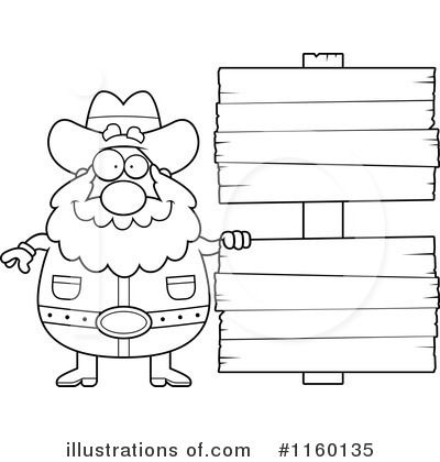 Royalty-Free (RF) Prospector Clipart Illustration by Cory Thoman - Stock Sample #1160135