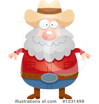 Royalty-Free (RF) Prospector Clipart Illustration by Cory Thoman - Stock Sample #1231499