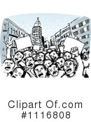 Protest Clipart #1116808 by David Rey