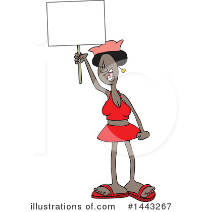 Protester Clipart #1443267 by djart