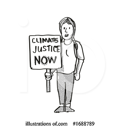 Royalty-Free (RF) Protest Clipart Illustration by patrimonio - Stock Sample #1688789