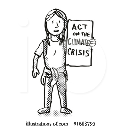 Royalty-Free (RF) Protest Clipart Illustration by patrimonio - Stock Sample #1688795