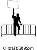 Protest Clipart #1786892 by AtStockIllustration