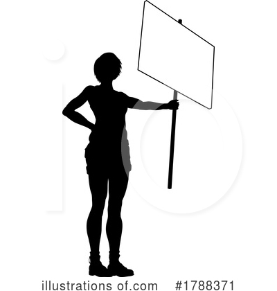 Protest Clipart #1788371 by AtStockIllustration