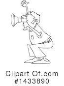 Protester Clipart #1433890 by djart
