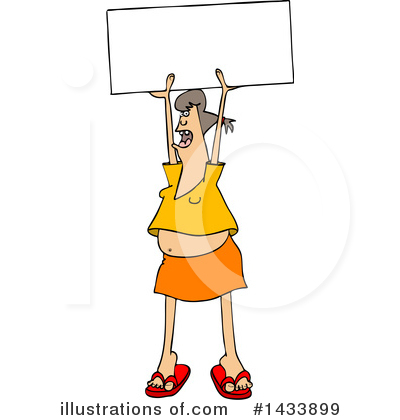 Protester Clipart #1433899 by djart