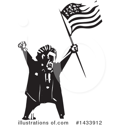 Royalty-Free (RF) Protester Clipart Illustration by xunantunich - Stock Sample #1433912