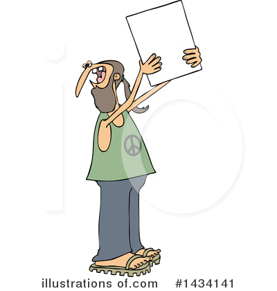 Protester Clipart #1434141 by djart