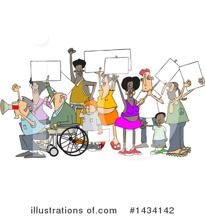 Protest Clipart #1434142 by djart