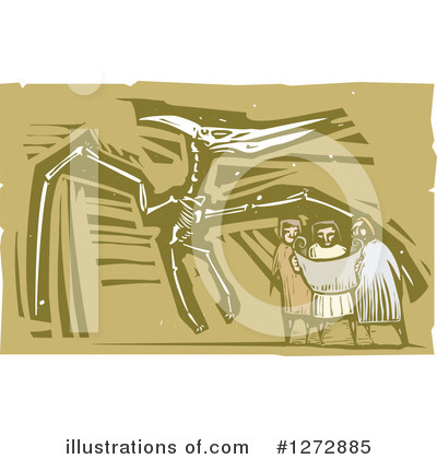 Royalty-Free (RF) Pterosaur Clipart Illustration by xunantunich - Stock Sample #1272885