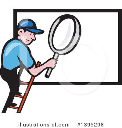 Magnifying Glass Clipart #1395298 by patrimonio