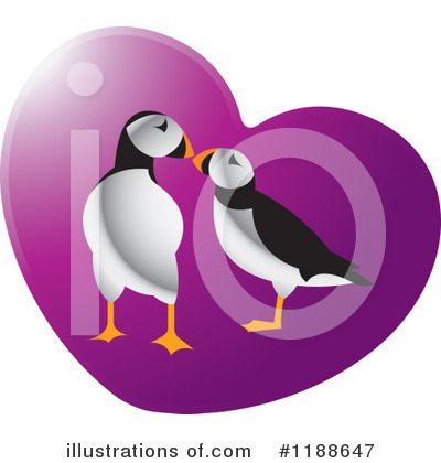 Royalty-Free (RF) Puffin Clipart Illustration by Lal Perera - Stock Sample #1188647