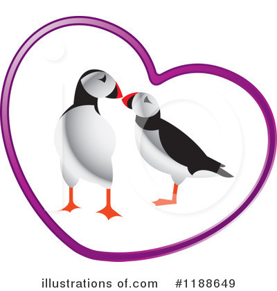 Royalty-Free (RF) Puffin Clipart Illustration by Lal Perera - Stock Sample #1188649