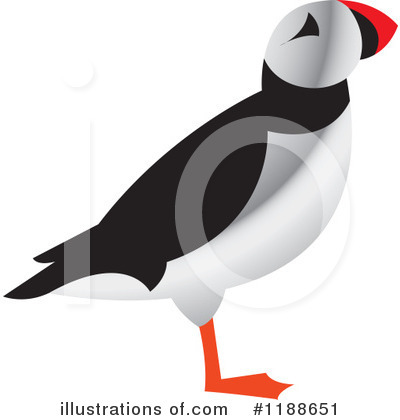 Royalty-Free (RF) Puffin Clipart Illustration by Lal Perera - Stock Sample #1188651
