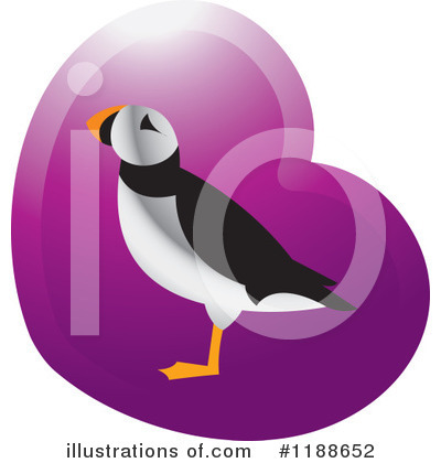 Royalty-Free (RF) Puffin Clipart Illustration by Lal Perera - Stock Sample #1188652