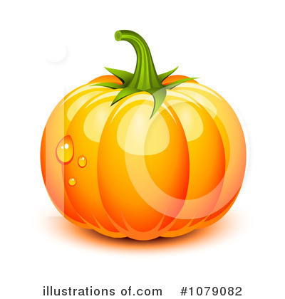 Halloween Pumpkin Clipart #1079082 by Oligo