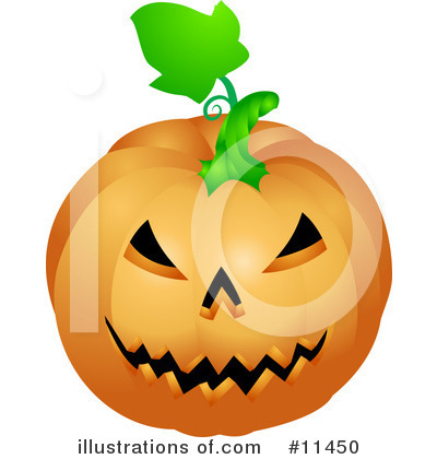 Royalty-Free (RF) Pumpkin Clipart Illustration by AtStockIllustration - Stock Sample #11450