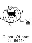 Pumpkin Clipart #1156954 by Cory Thoman