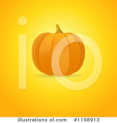 Royalty-Free (RF) Pumpkin Clipart Illustration by elaineitalia - Stock Sample #1198913