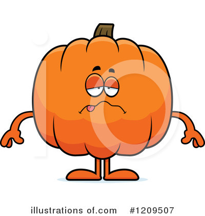 Royalty-Free (RF) Pumpkin Clipart Illustration by Cory Thoman - Stock Sample #1209507
