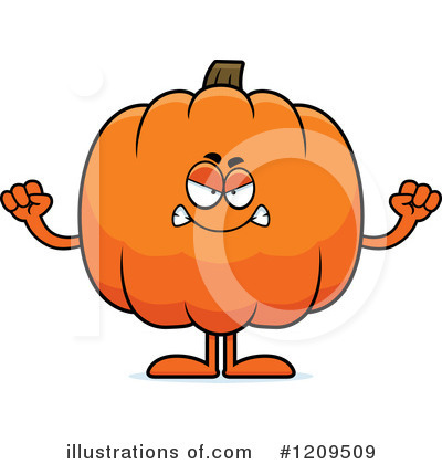 Royalty-Free (RF) Pumpkin Clipart Illustration by Cory Thoman - Stock Sample #1209509