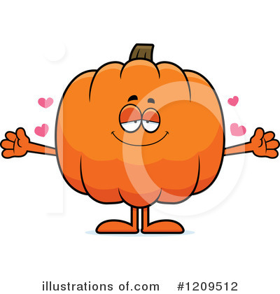 Royalty-Free (RF) Pumpkin Clipart Illustration by Cory Thoman - Stock Sample #1209512