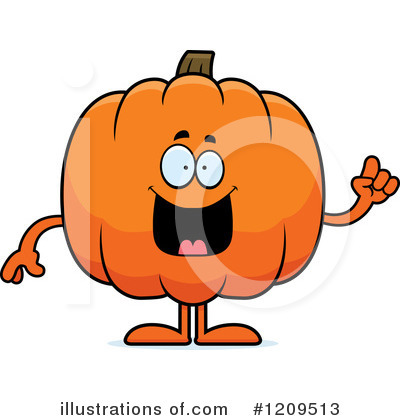 Royalty-Free (RF) Pumpkin Clipart Illustration by Cory Thoman - Stock Sample #1209513