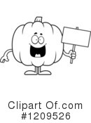 Pumpkin Clipart #1209526 by Cory Thoman