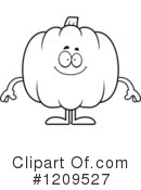 Pumpkin Clipart #1209527 by Cory Thoman