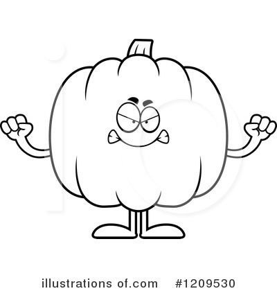 Royalty-Free (RF) Pumpkin Clipart Illustration by Cory Thoman - Stock Sample #1209530