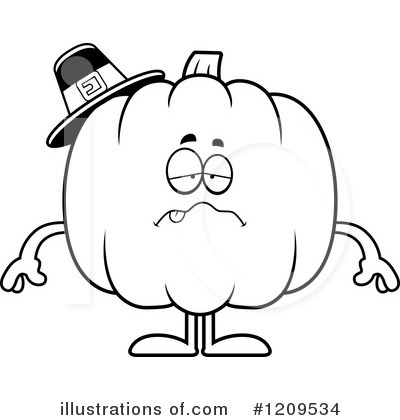 Royalty-Free (RF) Pumpkin Clipart Illustration by Cory Thoman - Stock Sample #1209534