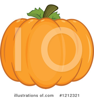 Royalty-Free (RF) Pumpkin Clipart Illustration by Hit Toon - Stock Sample #1212321