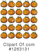 Pumpkin Clipart #1263131 by Chromaco