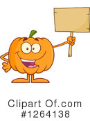 Pumpkin Clipart #1264138 by Hit Toon