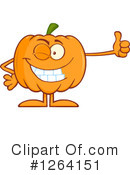 Pumpkin Clipart #1264151 by Hit Toon