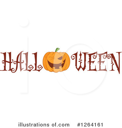 Royalty-Free (RF) Pumpkin Clipart Illustration by Hit Toon - Stock Sample #1264161