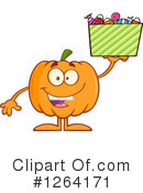 Pumpkin Clipart #1264171 by Hit Toon